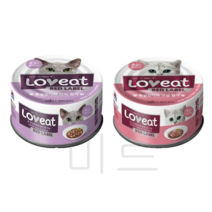 사조 러브잇 블랙라벨 고양이 간식캔 160g ( 연어&헤어볼 + 맛살 ) 혼합, 연어&헤어볼 3개 + 맛살 3개, 혼합36개
