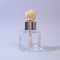 디퓨저용기 - 원형 컬러 투명 50ml ( 스틱포함 ), 로즈골드