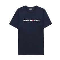 타미힐피거 타미진스 호라이즌 반팔티 스카이캡틴 남자 여자 반팔 티셔츠 면티 78J6479-410