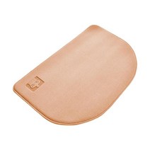 욕실 매트 정문 매트 세탁실에 대 한 부드러운 간단한 빨 비 목욕 깔개 정문 샤워 실 주방 싱크, 연한 갈색