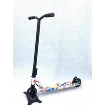 스턴트 스쿠터 360 성인 익스트림 킥보드 어른 묘기 두발 퀵보드, 워터 화이트