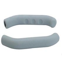 전동 킥보드 키박스 자물쇠 보드키 열쇠 mijia m365 electric scooter 용 1 쌍 브레이크 핸들 바 그립 도구 레버 보호 커버 보호 케이스 쉘, 08 GRAY