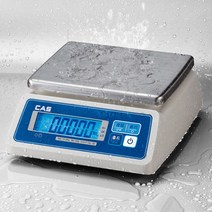 카스 SW-2W 방수저울 SW2-6EW 수산시장 식당 수산식품 LED 충전식 6kg, SW2-6CW