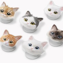 J 슈가켓&캔디도기 고양이 아크릴톡 vol.1 폰거치대, 페르시안꾸꾸