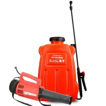 소독분사기 압축 연막살포기 제초제 안개 스프레이, 16L 8A 배터리