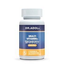 닥터아돌 멀티비타민 미네랄, 멀티비타민+ (휴대용 약통케이스 포함)