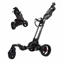 골프 캐디 카트 Caddytek 접이식 푸시카트 경량 카트 반자동 컴팩트 전동카트 전기, 수동 원격 제어 전동차