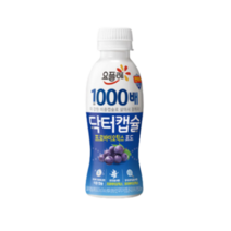 요플레 닥터캡슐 포도 130mlx8개/1000배/유산균/냉장무배, 8개, 130ml