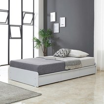 HZ140 무헤드 서랍 수납침대 SS 230 3colors, 화이트