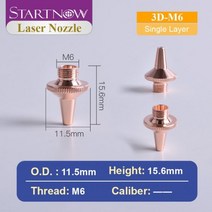 Startnow 3D Arm 레이저 용접기 헤드 레이저 노즐 섬유 자동 조작기 CNC 절단 장치 Precitec Raytools 부품, 2.0, 3D-M6