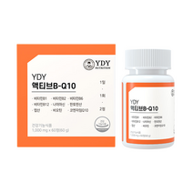 YDY 액티브비큐텐 60정 비타민B군 코엔자임Q10, 60정X1
