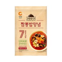대상 청정원 짬뽕밥양념, 30g, 5개