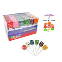대영 주사위캔디 15g 30개 + 사은품 크루드사탕 6g 3개, 주사위캔디 1곽(30개입)