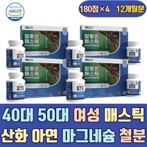 40대 50대 여성 매스틱 검 산화 아연 마그네슘 철 정 칼슘 엽산 락토바실러스 가세리 오일 분말 가루 파우더 원물 참좋은 올바른 복용방법 가격 1개월 3개월 MASTICGUM