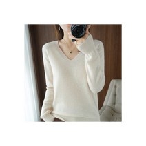 여성 스웨터 가을 겨울 니트 풀오버 v 넥 슬림 피트 Bottoming Shirt 솔리드 소프트 니트웨어 점퍼 기본