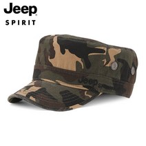 저스트투 지프-남성용 모자 플랫 탑 캐주얼 패션 및 편안한 자외선 차단 태양 남성용, [01] Camouflage