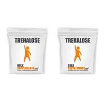 BulkSupplements 트레할로스 트레할로오스 저감미당 대체당 Trehalose 500g 2개