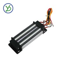 히터부품 500W AC DC 110V 절연 온도 조절 PTC 세라믹 에어 히터 가열 요소 전기
