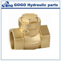 스윙체크밸브 황동 내부 나사 체크 밸브 나사 단방향 밸브 체크 밸브 4 분 6 분 1 인치, 01 DN15_01 Thread