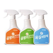 닥터클린 곰팡이제거제 곰팡이방지제 욕실세정제 3종, 1set, 1500ml
