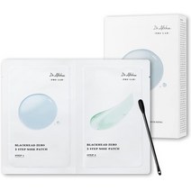 일본직발송 6. DR.ALTHEA 닥터 엘시아 코 팩 블랙 헤드 제로 2 스텝 저자극 노즈 패치 코 코 흑색 B08P4CR, One Size, One Color