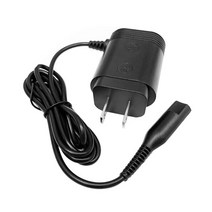 브라운 면도기 충전기 호환 전원코드 플러그 어댑터 3 310 320 330 340 350 5412 brauns shaver charger compatiable, 검은색