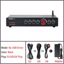 버스킹 100W   50W * 5 서라운드 사운드 디지털 파워 앰프 5.1 채널 서브 우퍼 동축/OPT DSP 홈 시어터 LDA, 03 No USB Black_03 UK
