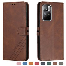 CaseDance 샤오미 11T 가죽 지갑 거치대 케이스 Xiaomi Redmi 10S 울트라 10T Pro Lite 5G 포코 X3 M3 킥스탠드/안티 스크래치/안티 - 지문