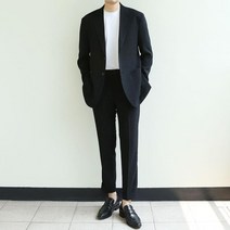 [옷자락] 남자 봄여름 하객룩 소개팅 수트 팬츠
