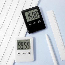 수험생 필수품 스톱워치 시간배분 타이머 공부시계, 화이트