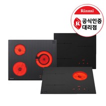 린나이 전기레인지 프리스텐딩 빌트인 3구 인덕션 하이라이트 하이브리드 전기렌지, A타입