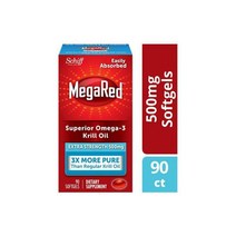 쉬프 메가레드 500mg 오메가3 크릴오일 소프트젤 90개입, 메가레드 500mg 오메가-3 크릴오