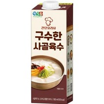 이데이몰 간단요리사 구수한 사골육수 950ml (12팩), 4개