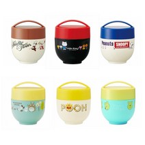 디즈니 곰돌이 푸우 스프링 핸들형 보온도시락 540ml 아이 어린이집 유치원 직장인 회사원 보온 보냉 도시락, 상세페이지 참조