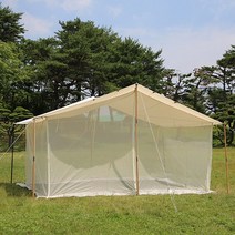 오투라이프캠핑 렉타 모기장 메쉬스크린 타프 소이밀크 2022 프리미엄 육각 메쉬, 메쉬스크린 (소이밀크색상)