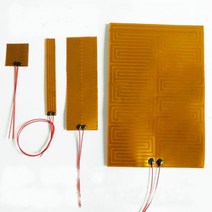 필름수조히터 어항 수조온도 파충류 히터기14-300mm 5V 6V 12V 24V 220V 유연한 Eeletric Polyimide 필름, 19 100mmx100mm 24V 100W
