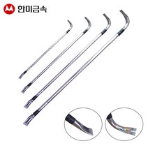 특수열처리 한미 국산 빠루 손빠루 인테리어 쇠 지레 장도리 데코 다가네 전사이즈 모음, 3자(90cm)