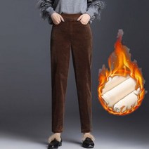 바지 깔깔이 패딩 양기모팬츠 양모 후리스 견면 벨벳 두꺼운 우연한 여자의 코듀로이 온난 한 가을과 겨울 2021 높은 허리 하렘물 여자