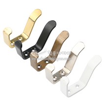 DAㄷ자2단옷걸이(5가지색상)(가구철물/가구부속/행거/훅/HOOK/다용도걸이/벽옷걸이), 금색