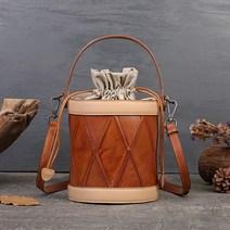 COSYEVNO 빈티지 클래식 여성용 버킷 백 크로스 백 토트백
