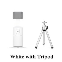 Gimbal 짐벌 촬영 자동 얼굴 추적 카메라 폰 홀더 삼각대 ai 스마트 촬영 셀카 스틱 360 회전 사진 vlog 라이브 비디오 레코더 짐벌 가성비, 협력사, 삼각대가 있는 흰색