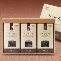 강원도 양양 햇살 산나물 선물세트, 1box, 햇살 산나물세트  60gx3