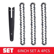 컷소 전기톱 컷소날 충전 전기 컷쏘 컷쇼 직소 2000 rpm 이동식 미니 가지 치기 톱 4/6 인치 550 w 정원 나뭇 커터 dropshipping 용 목공 전동 공구, 6인치 체인1