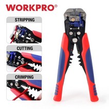 탈피기 스트리퍼 폐전선 전선피복 WORKPRO 8 인치/210mm 자동 조정 와이어 스트리퍼 압착 도구 멀티 툴 펜, 01 STYLE 1 W091022