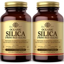 Solgar Oceanic Silica 솔가 오셔닉 실리카 칼슘 함유 100정 3병, 3개