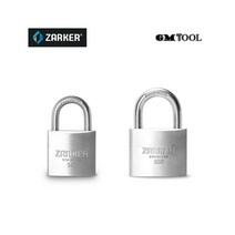 ZARKER 자커 스테인리스 자물쇠 S40 S50 녹방지 부식방지 자물쇠 열쇠 스텐열쇠