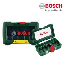 보쉬 6mm 루터 트리머 비트세트, 단품