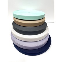 칼라 코메즈 스판 밴드 20mm 30마 부드러운 고무 밴드 허리 치마 고무줄 탄력 짱짱한 옷 고무줄 의류 제작 만들기, 바이올렛139