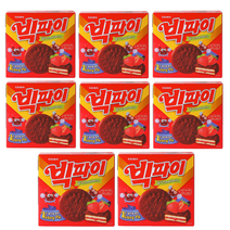 크라운 빅파이 딸기 대용량, 324g, 8개