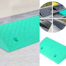 휠체어 진입판(50X27X11CM) (민트) 장애인편의시설 이동식장애인경사로